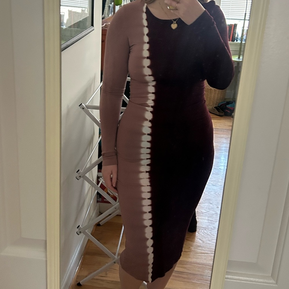 Young Fabulous & Broke (YFB) super soft modal midi dress